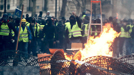 Des Gilets jaunes, le 8 décembre à Paris (image d'illustration).
