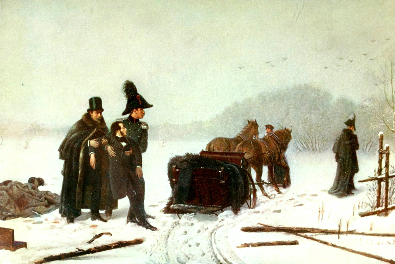 A. A. Naumov. Alexander Pushkin's duel with Georges d’Anthès
