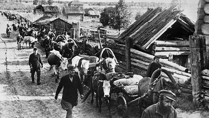 Брянская область во время вов. Партизанская деревня в годы ВОВ. Немцы в Смоленске 1941 Рудня.