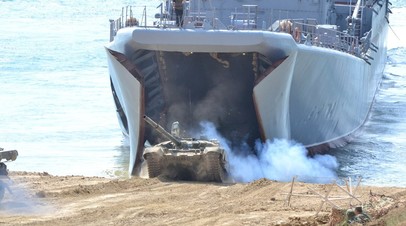 Более трёх тысяч военнослужащих ЧФ приняли участие в учениях в Крыму